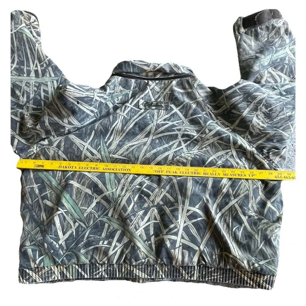 VTG 90's Cabela's Skyline Camo Zip Up Hunting Outdoor Jacket‎ Coat Sz 2XL REG